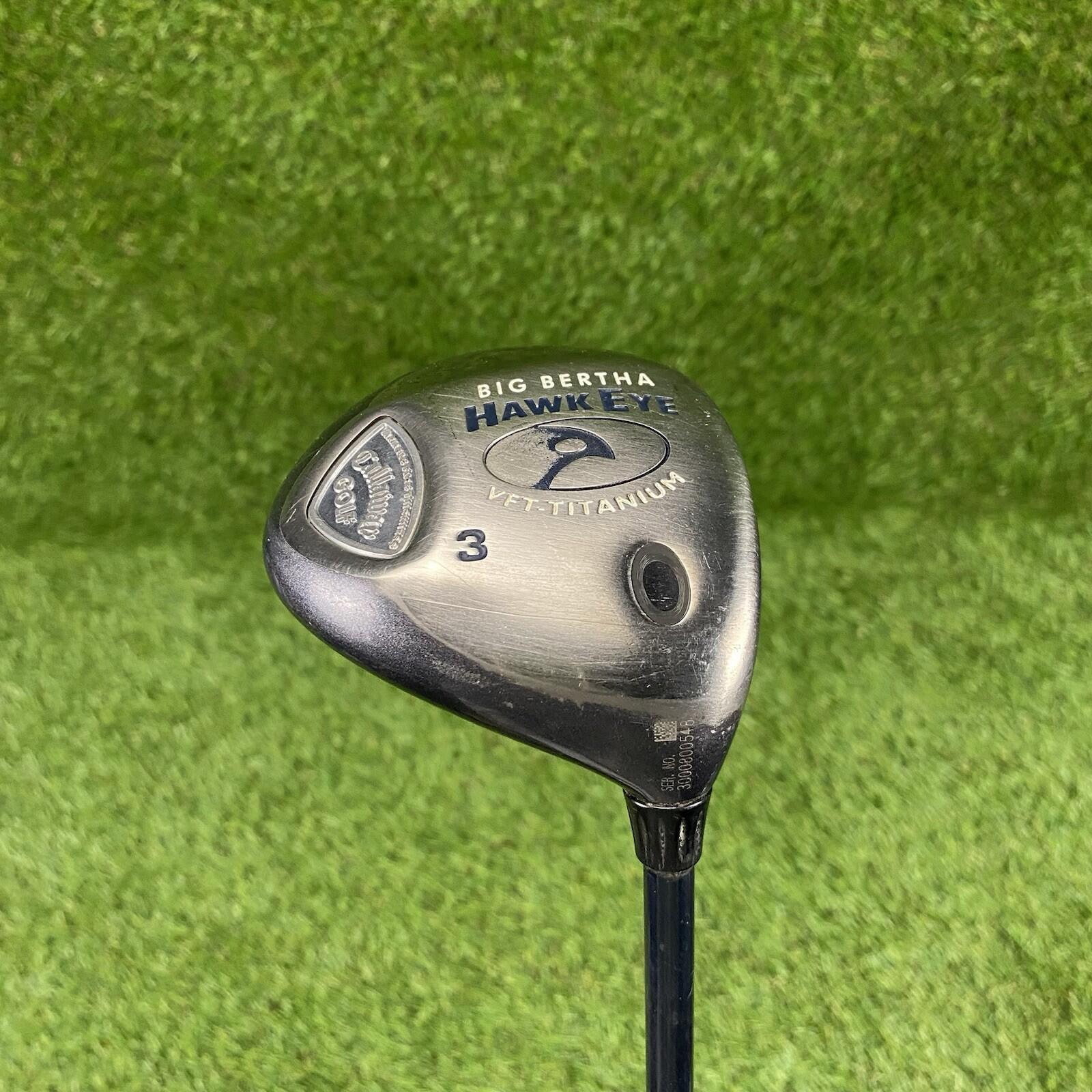 Callaway Big Bertha Hawk Eye VFT Fairway 3 Wood ⛳️ Graphite Design YS-6 RH