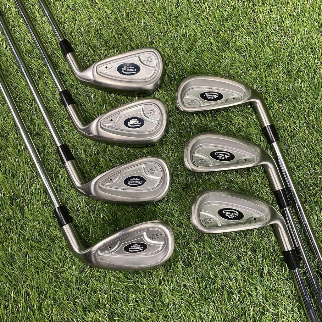 Horizon Golf Oversize Plus Hyper Chromium Steel Iron Set 4-PW ⛳️ Steel Shafts RH