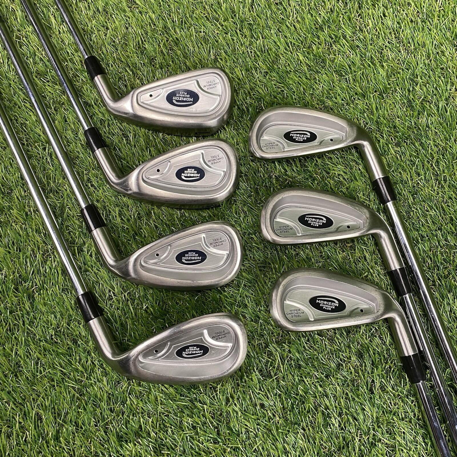 Horizon Golf Oversize Plus Hyper Chromium Steel Iron Set 4-PW ⛳️ Steel Shafts RH