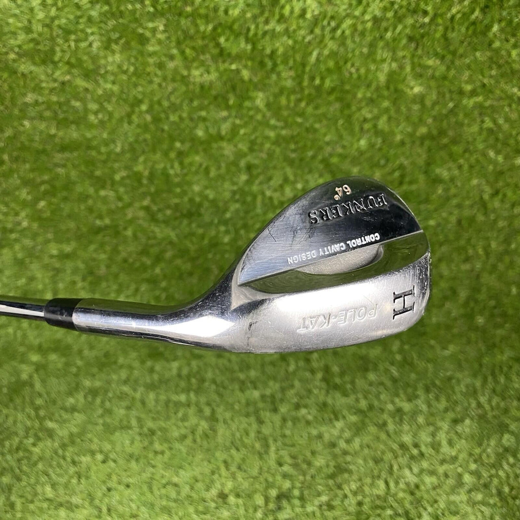 Pole Kat Bunkers Control Cavity Design 64° Lob Wedge Club ⛳️ TT Steel Shaft