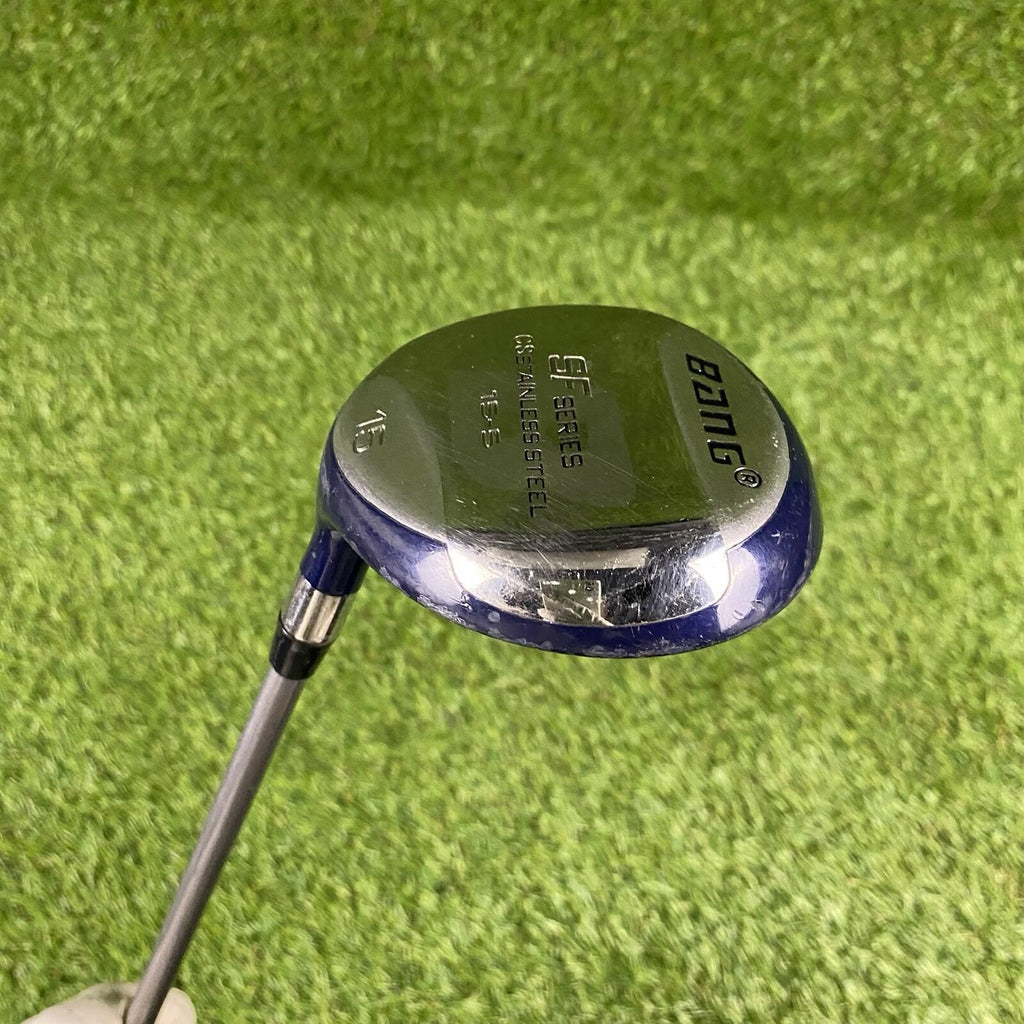 Bang SF Series CS Stainless Steel Fairway 3 Wood 15-5 ⛳️ Harrison Star Plus LH
