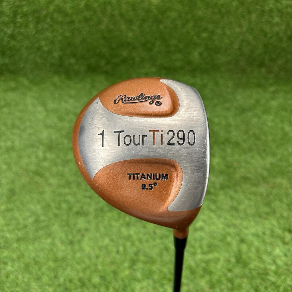 Rawlings 1 Tour Ti 290 Titanium Driver Loft 9.5 Degree ⛳️ Power X Performance