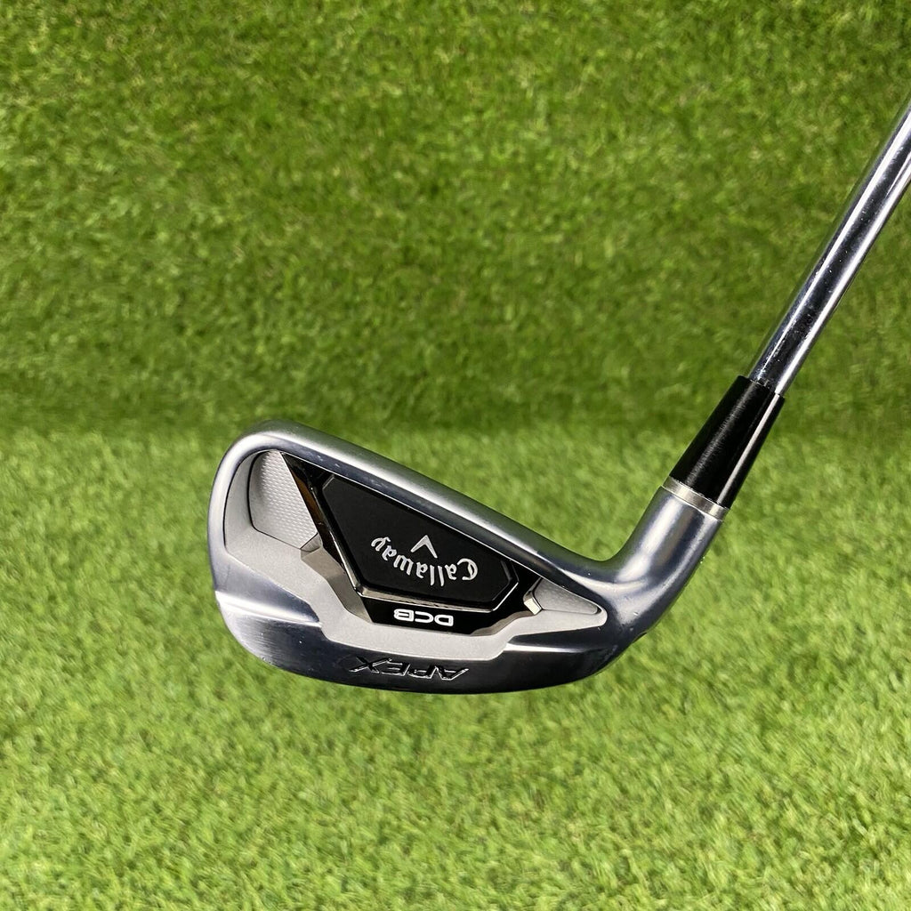 Callaway APEX DCB 7 Iron Demo STD ⛳️ Elevate MPH Regular Flex Steel Shaft LH