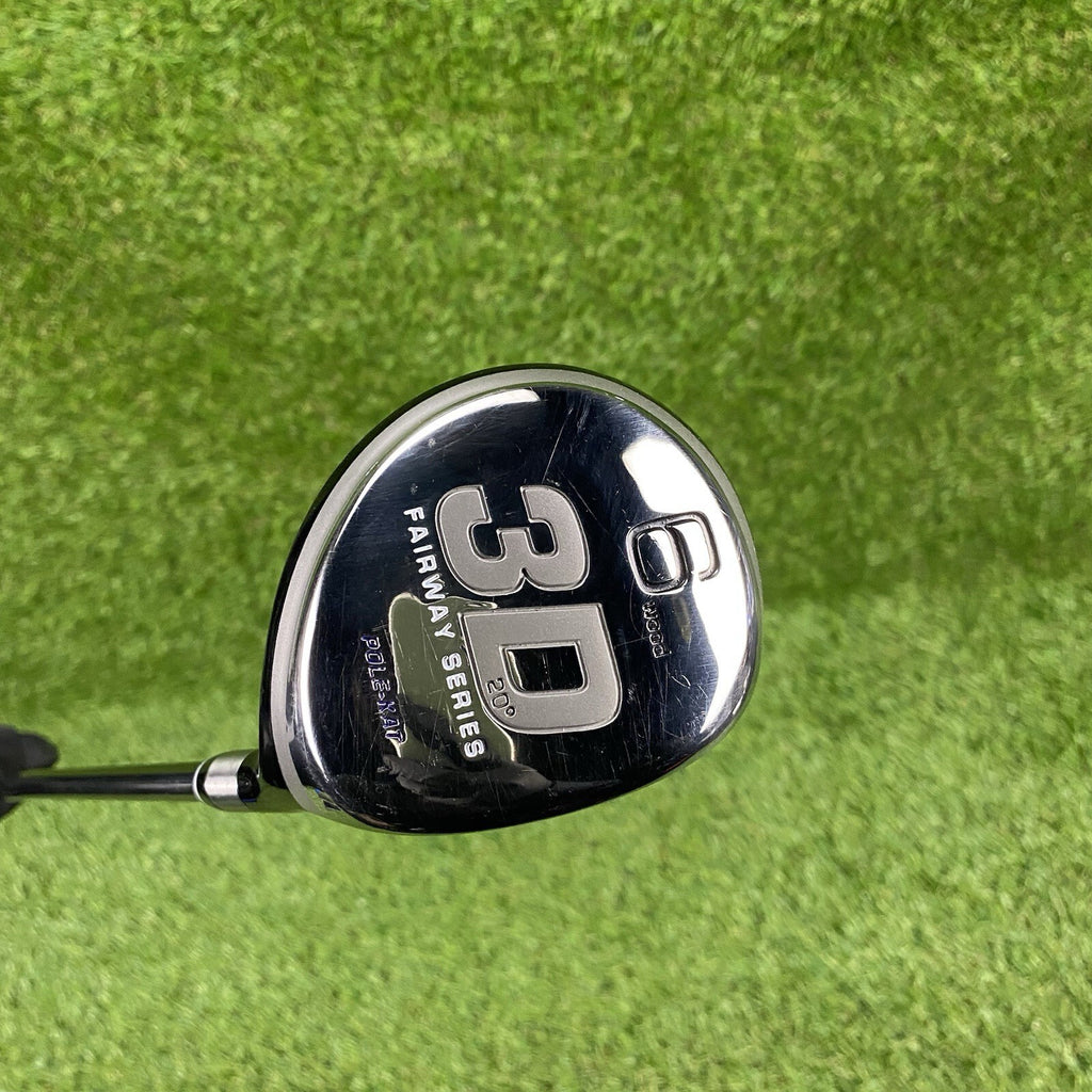 Pole-Kat 3D Fairway Series 6 Wood 20° Forged Steel ⛳️ Platinum 75 Regular Flex