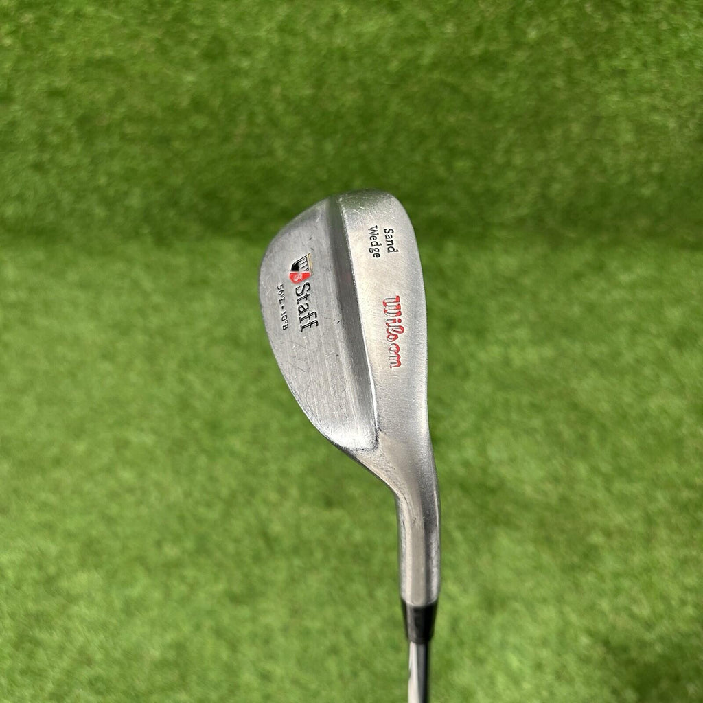 Wilson Staff Sand Wedge SW 56°Lob 10°Bounce ⛳️Firestick Steel Shaft 35.5” RH