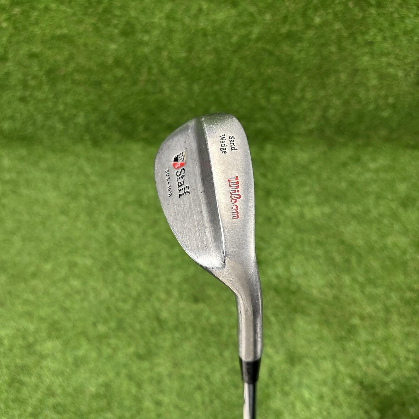 Wilson Staff Sand Wedge SW 56°Lob 10°Bounce ⛳️Firestick Steel Shaft 35.5” RH