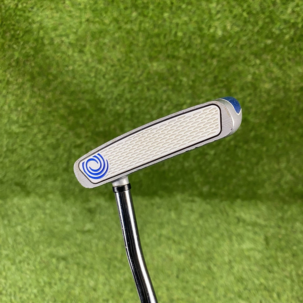 Odyssey White Hot RX V-Line Mallet Putter ⛳️ Steel Shaft 34 Inch RH Karma Grip