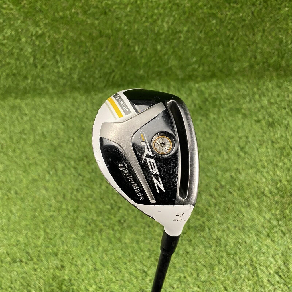 TaylorMade RBZ Stage 2 RocketFuel Rescue 4 Hybrid 22° ⛳️  65 R-flex Shaft RH