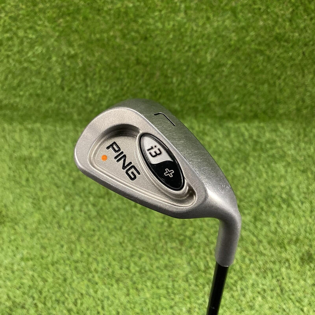 Ping i3 Plus Lob Wedge L Orange Dot 2° Flat ⛳️ Ping i3+ A Flex Graphite Shaft RH