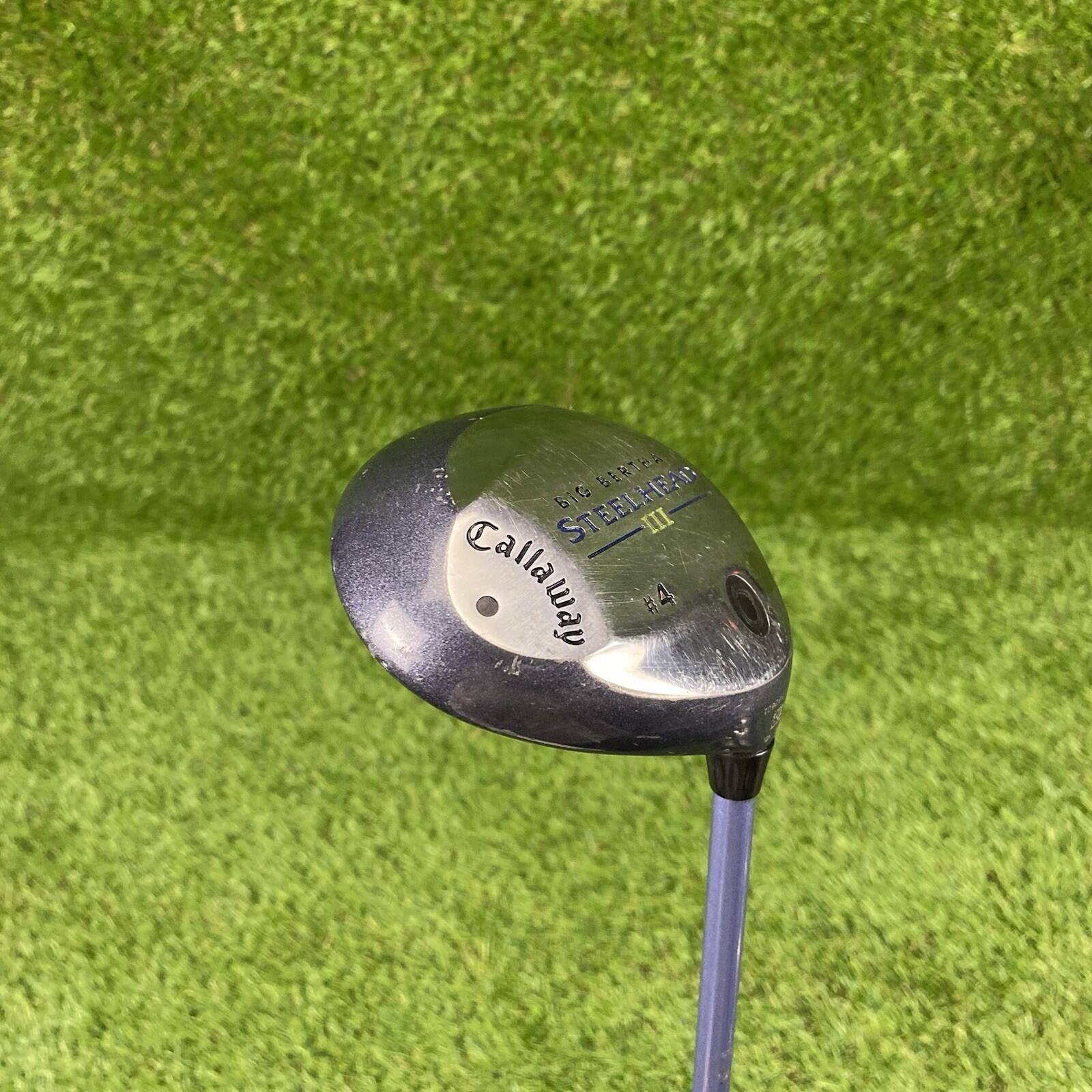 Callaway Big Bertha Steelhead III Fairway 4 Wood ⛳️ System 3 Ladies Flex RH