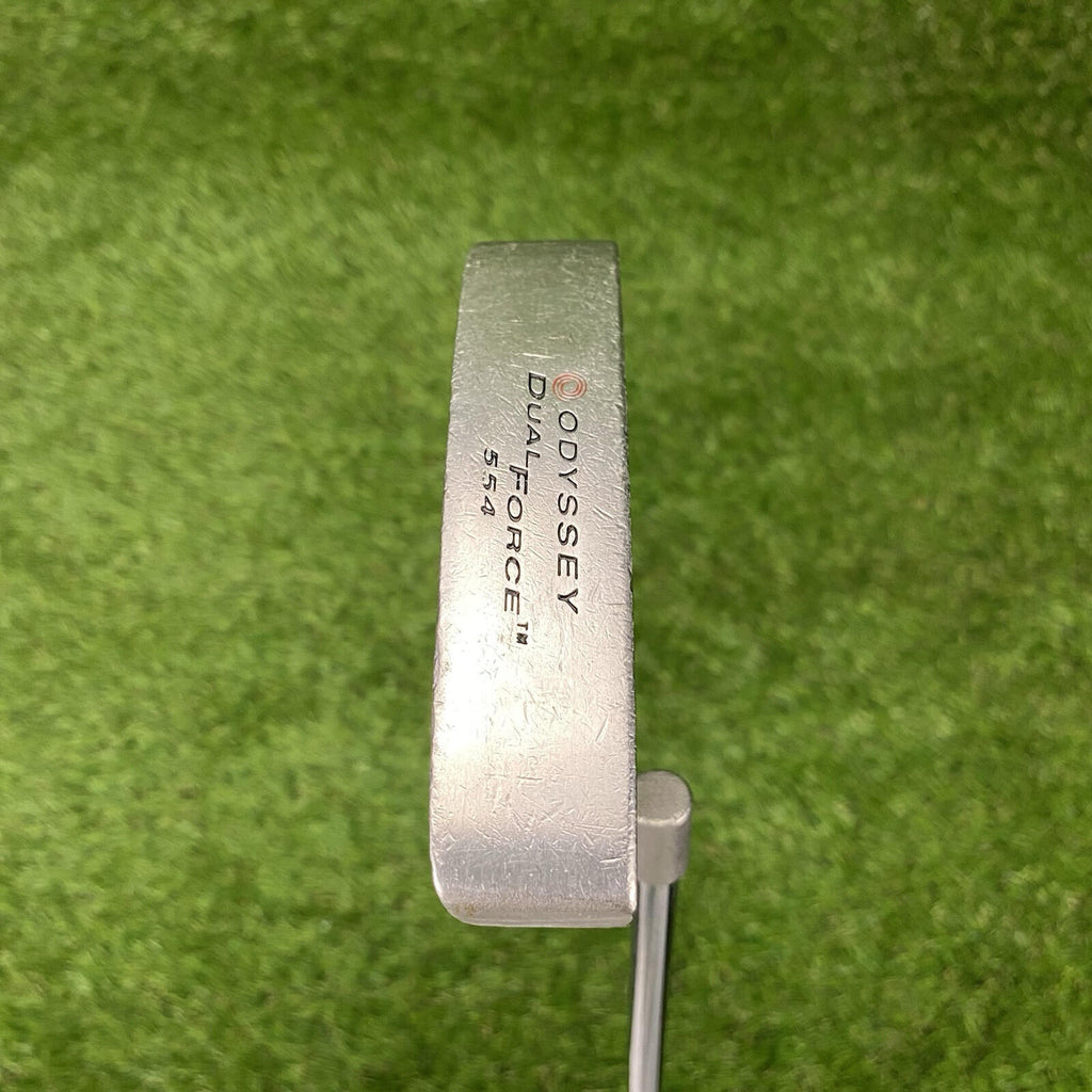 Odyssey Dual Force 554 Putter. Stronomic Steel Shaft RH 33.5"