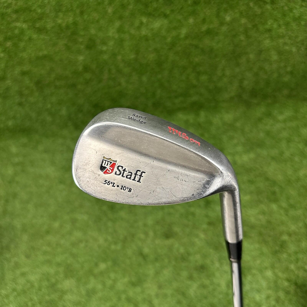 Wilson Staff Sand Wedge SW 56°Lob 10°Bounce ⛳️Firestick Steel Shaft 35.5” RH