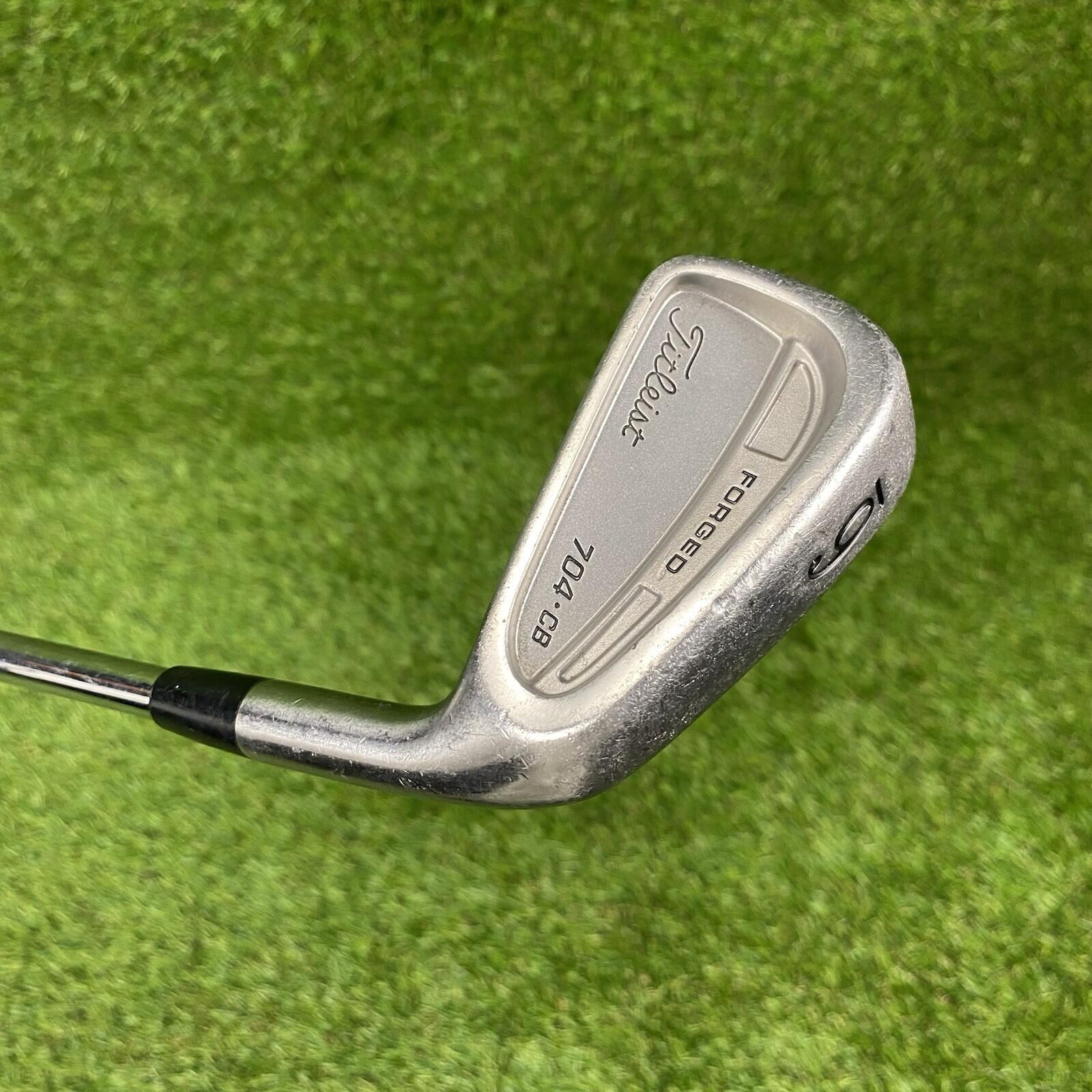 Titleist 704.CB Forged Single 6 Iron ⛳️ True Temper Dynamic Gold S300 Steel RH