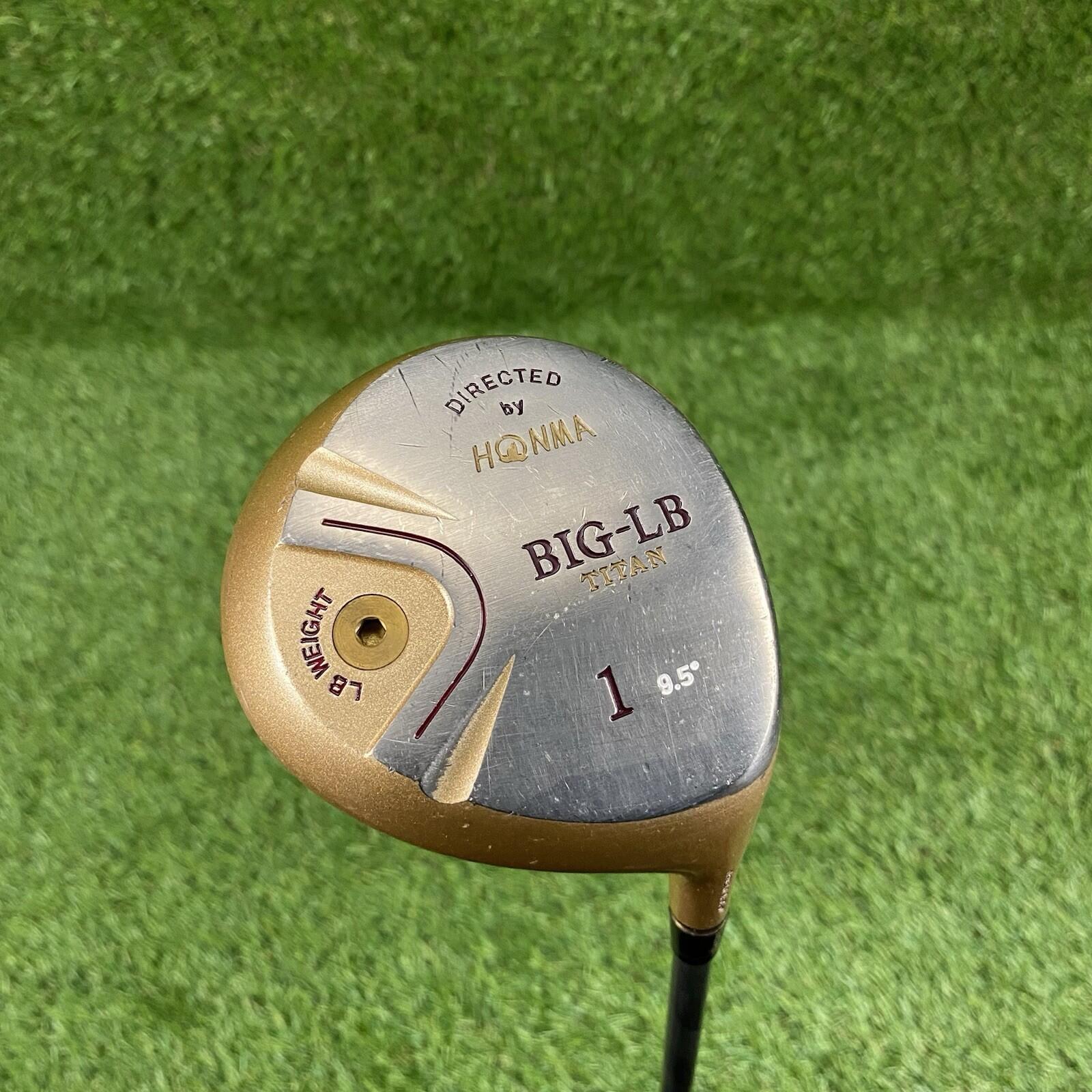 HONMA BIG-LB Titan 1 Driver 9.5° ⛳️ New Titanium Carbon by Honma S-2 Flex RH