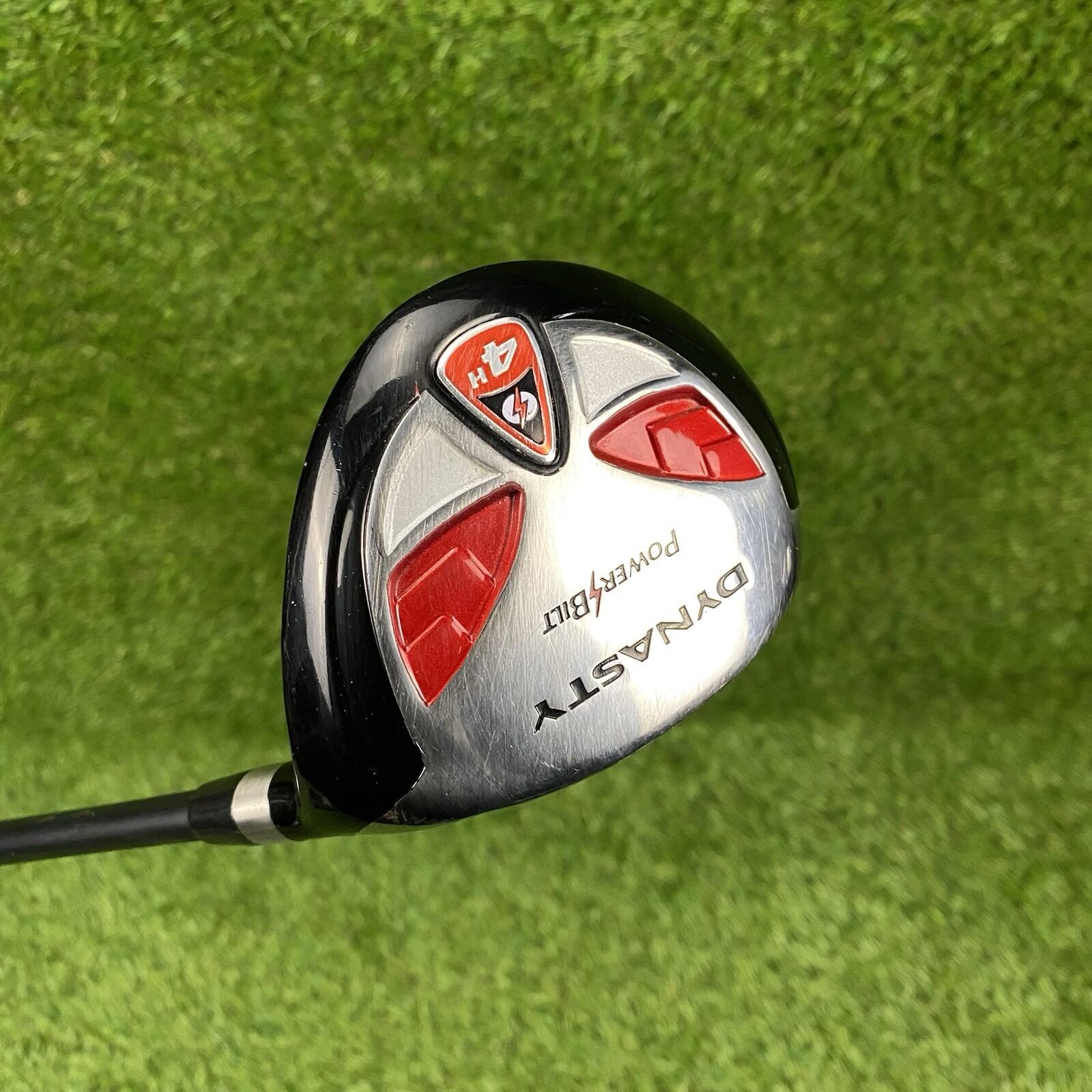 PowerBilt Dynasty Fairway 4 Hybrid ⛳️ 78g Medium Flex Graphite Shaft RH
