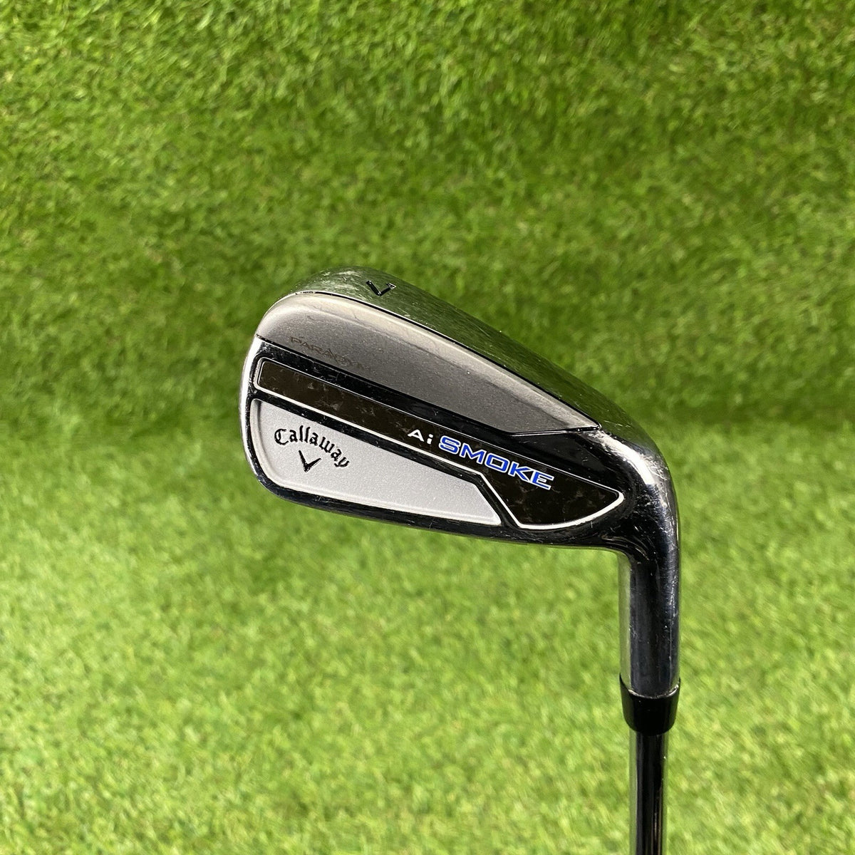 Callaway Paradym AI SMOKE Single 7 Iron ⛳️ Elevate MPH 95 Stiff Flex Steel RH