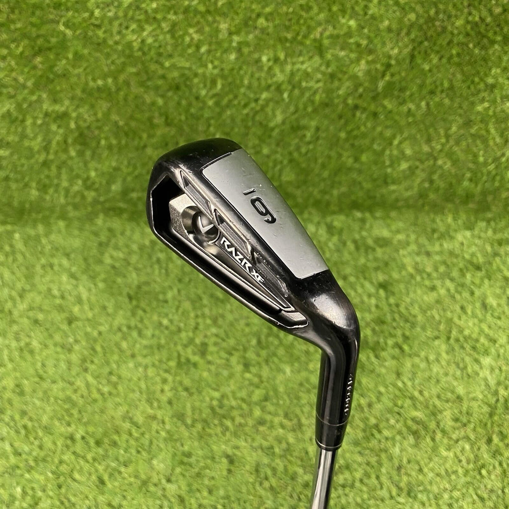 Callaway RAZR XF Forged Single 6-Iron ⛳️ GS95 Gold Series R300 Steel Shaft RH