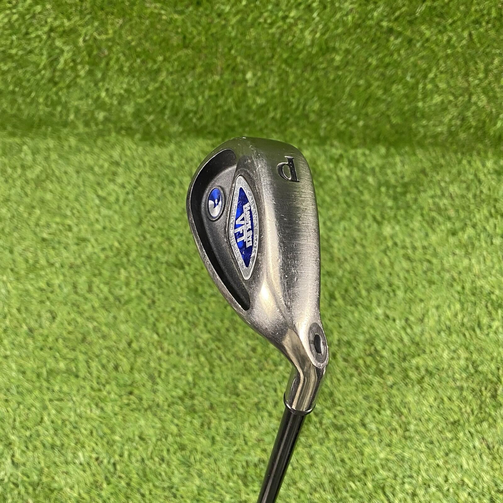 CALLAWAY Hawk Eye VFT Titanium PW Wedge ⛳️  System 75 R-Flex Graphite Shaft RH