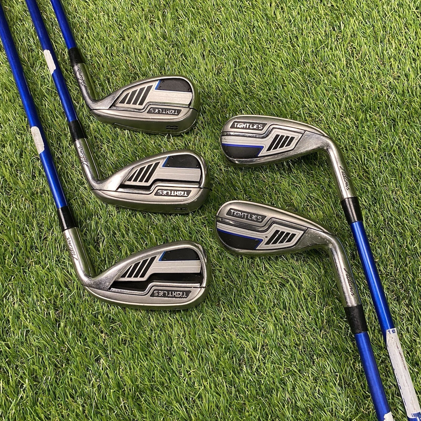 Adams Tight Lies Irons / Hybrid Set 6-PW ⛳️ Stiff Flex 65g Graphite Shafts RH