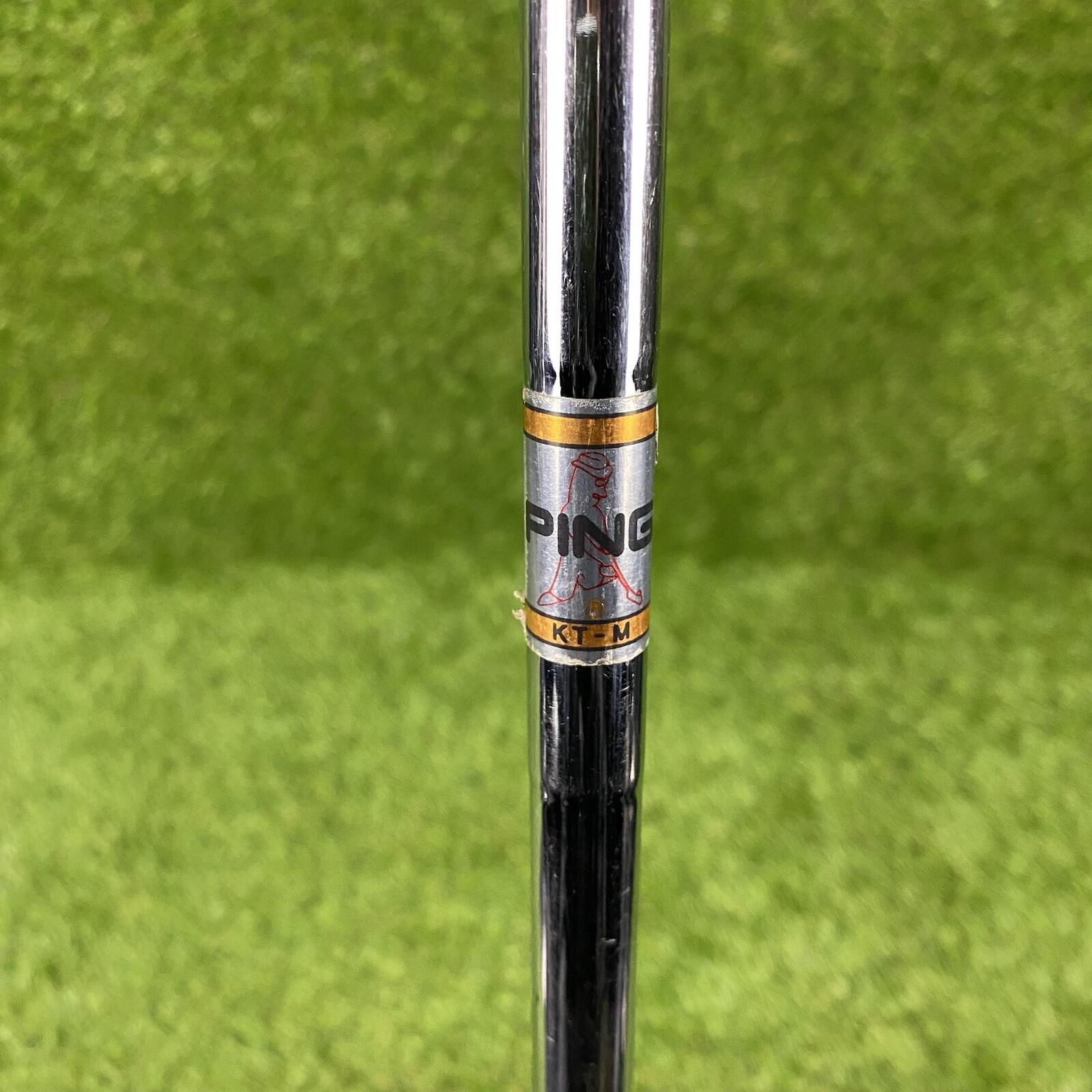 Ping Zing Karsten Black Dot Singe 9 Iron ⛳️ Ping KT-M Stiff Flex Steel Shaft RH