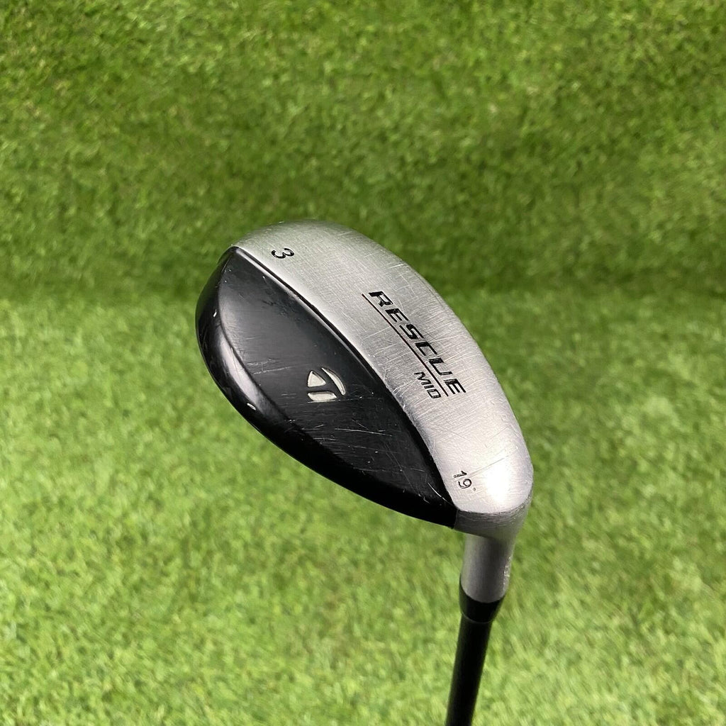TaylorMade Rescue Mid 3 Hybrid 19° ⛳️ Stiff Flex UltraLite Graphite Shaft RH