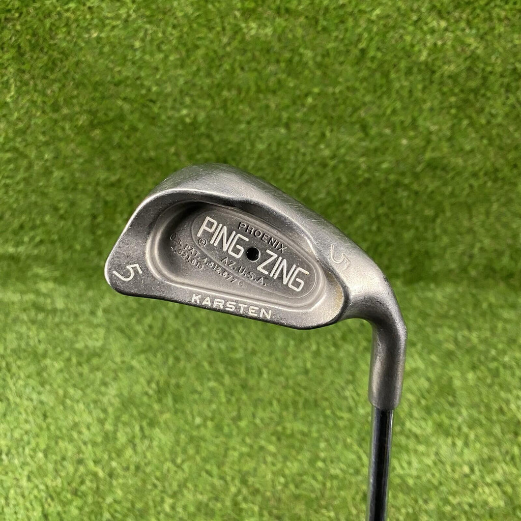 Ping Zing Karsten Black Dot Singe 5 Iron ⛳️ Ping KT-M Stiff Flex Steel Shaft RH