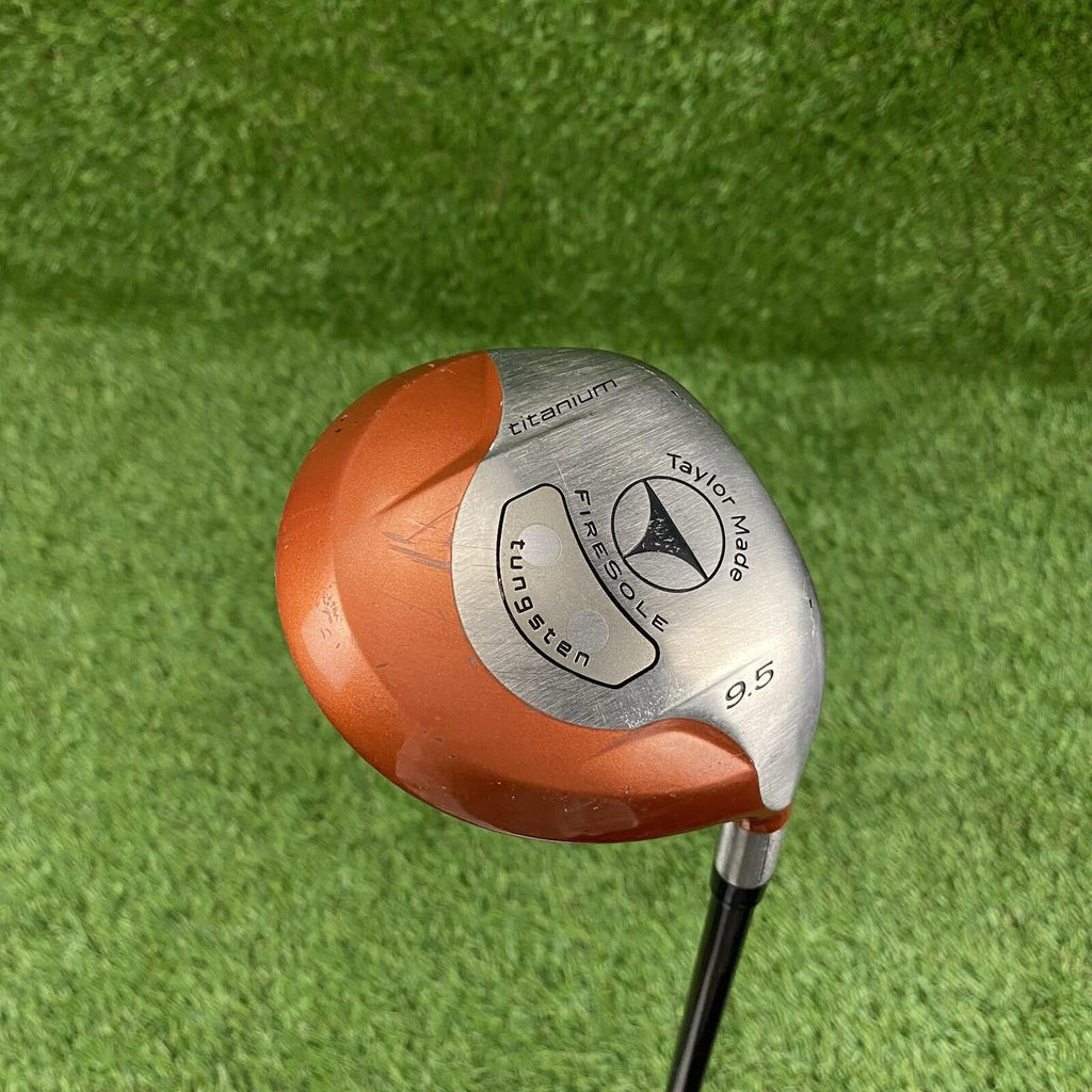 TaylorMade Firesole Tungsten 9.5° Titanium Driver ⛳️ Bubble R-80 Shaft RH READ