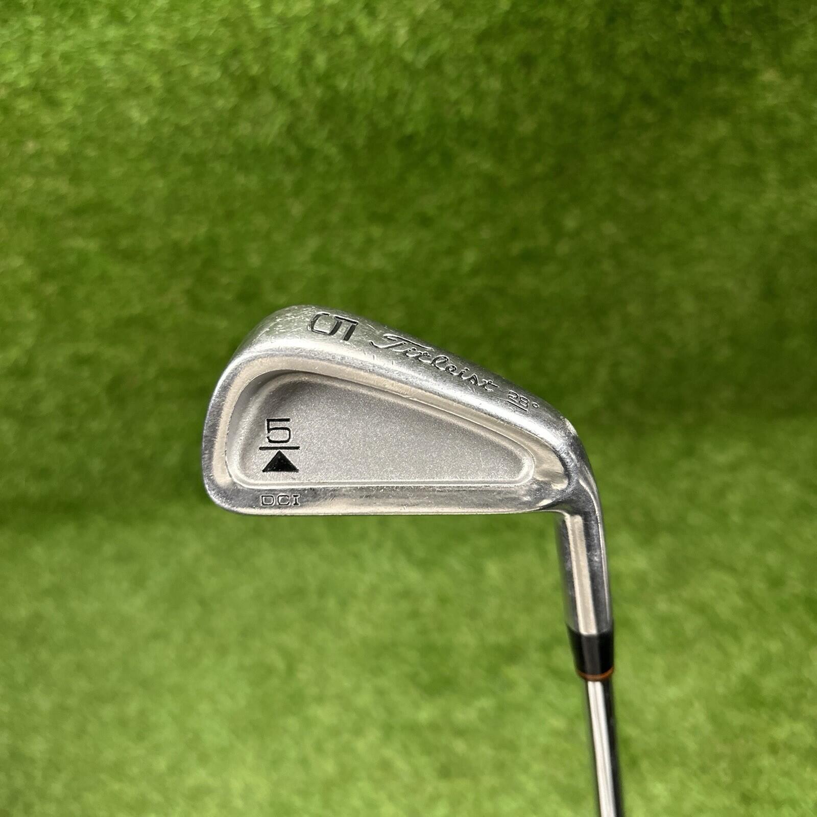 Titleist Dci Black 5 Iron 28° ⛳️ MS-20 Dynamic Gold Stiff Flex Steel Shaft RH
