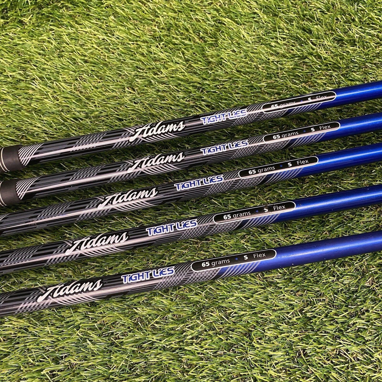 Adams Tight Lies Irons / Hybrid Set 6-PW ⛳️ Stiff Flex 65g Graphite Shafts RH
