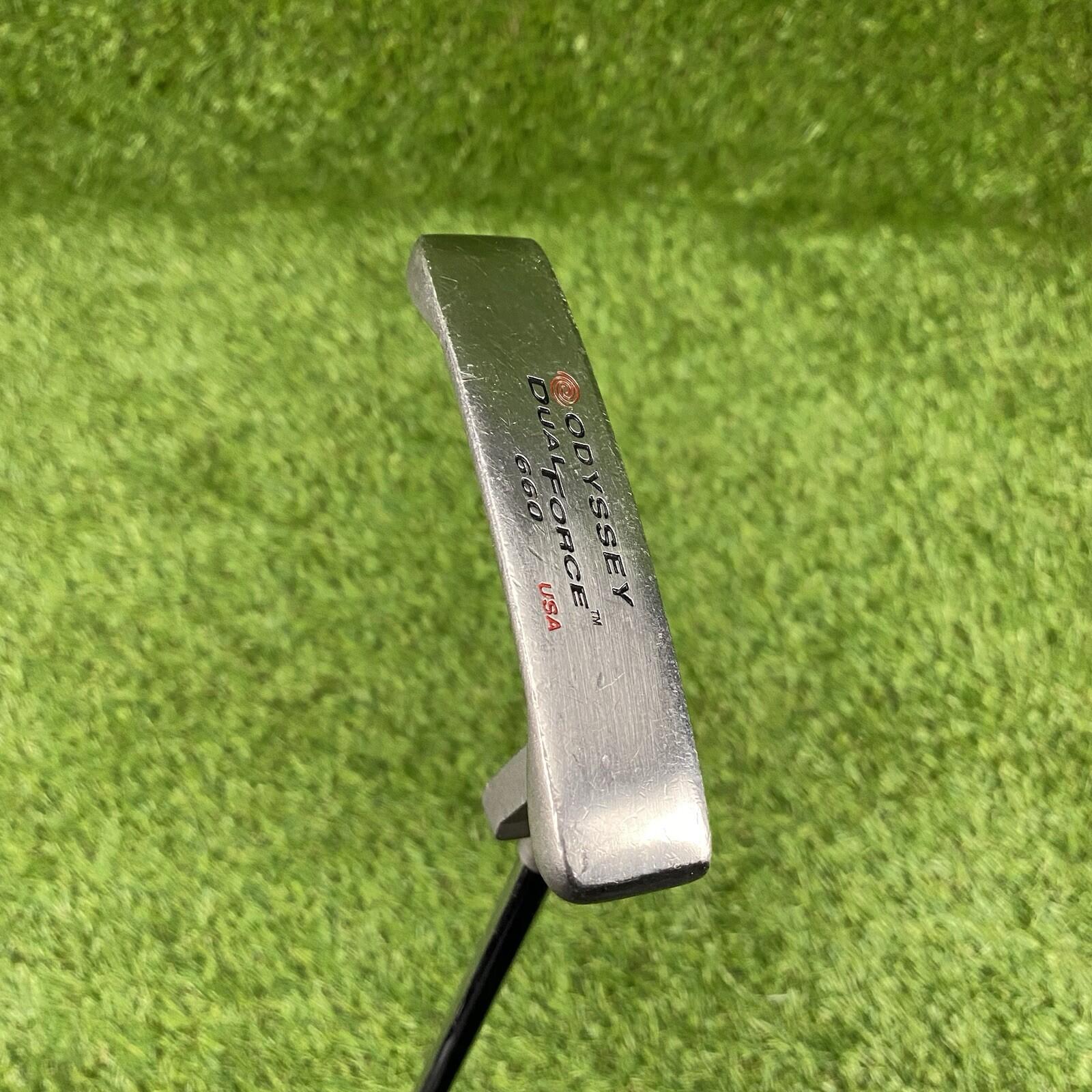 Odyssey Dual Force 660 USA Black Insert Putter ⛳️ Right-Hand Steel Shaft 36”