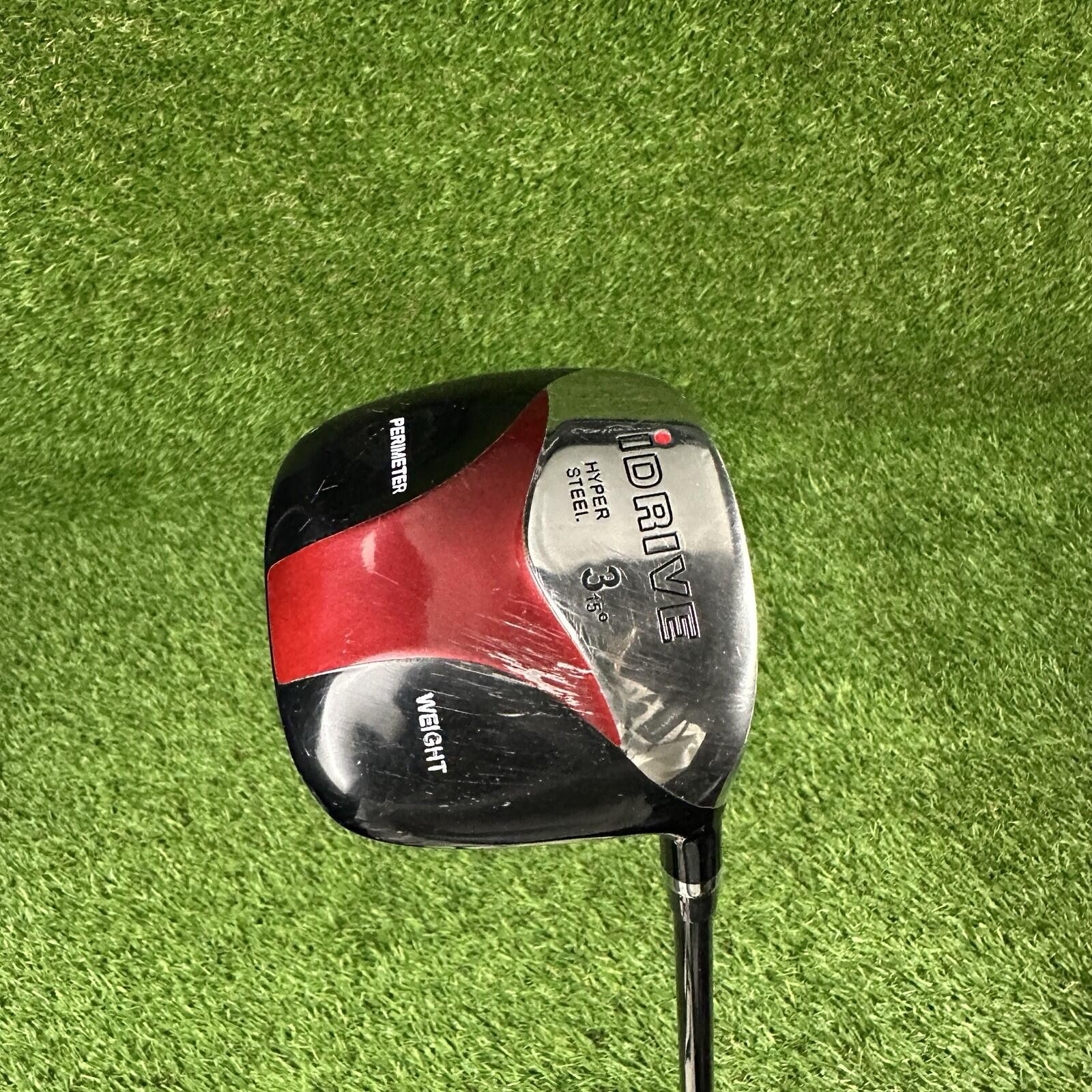 iDrive Hyper Steel 3 Wood 15° Golf Club ⛳️ DISTAHH High Strain Carbon Graphite