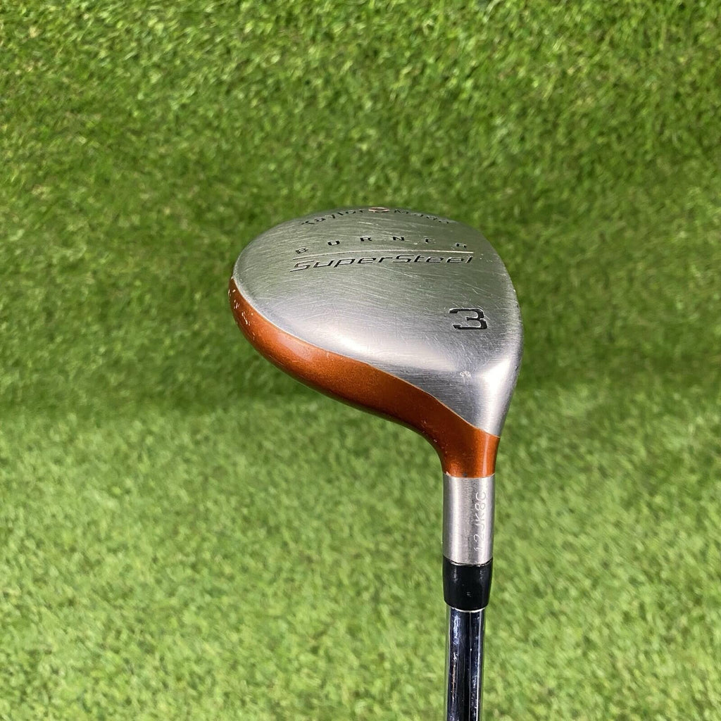 Taylormade Burner Supersteel Fairway 3 Wood ⛳️ Rifle Precision Stiff-90 Steel RH
