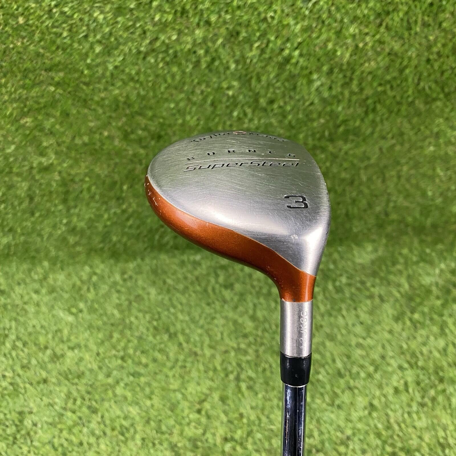 Taylormade Burner Supersteel Fairway 3 Wood ⛳️ Rifle Precision Stiff-90 Steel RH