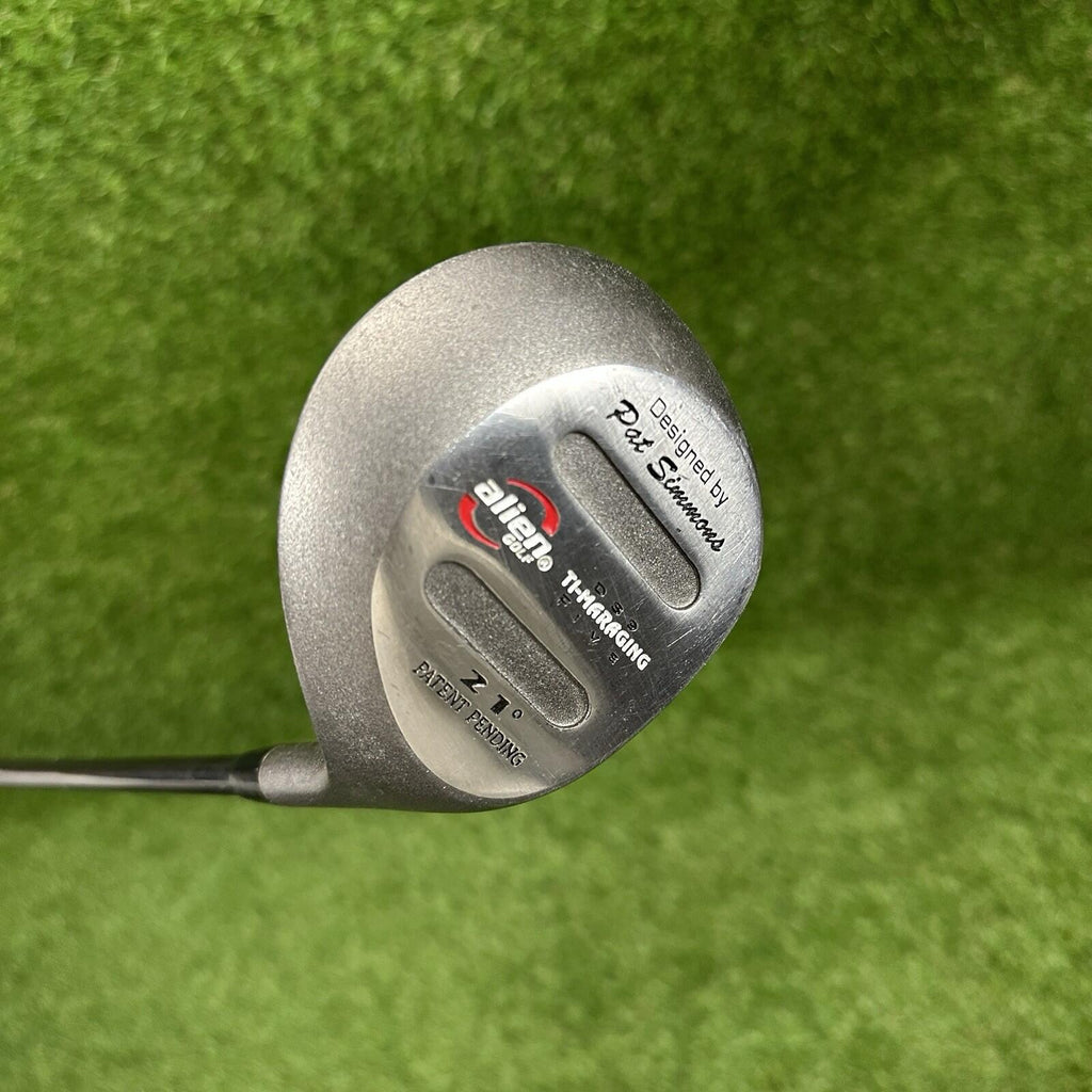 Alien Golf Pat Simmons Ti Maraging DS9-5 Wood 21° ⛳️ Velocitor Graphite Shaft RH