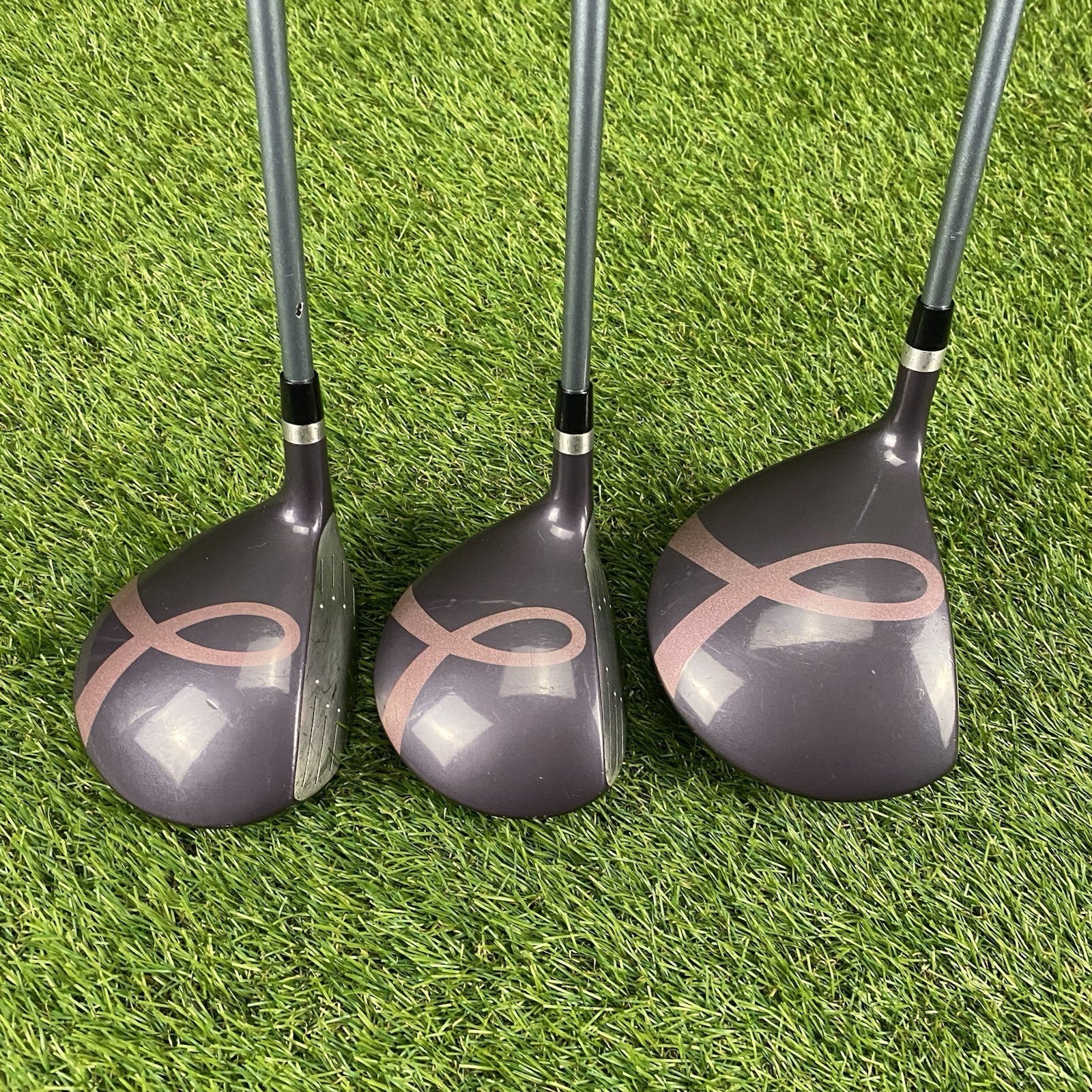 Wilson Hope LX Fairway Wood Set ⛳️ Pink Ribbon Cancer Awareness Women Graphite