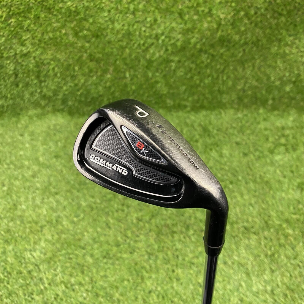 Pinemeadow Command BK Black Pitching Wedge ⛳️ Stiff Flex Steel Shaft RH