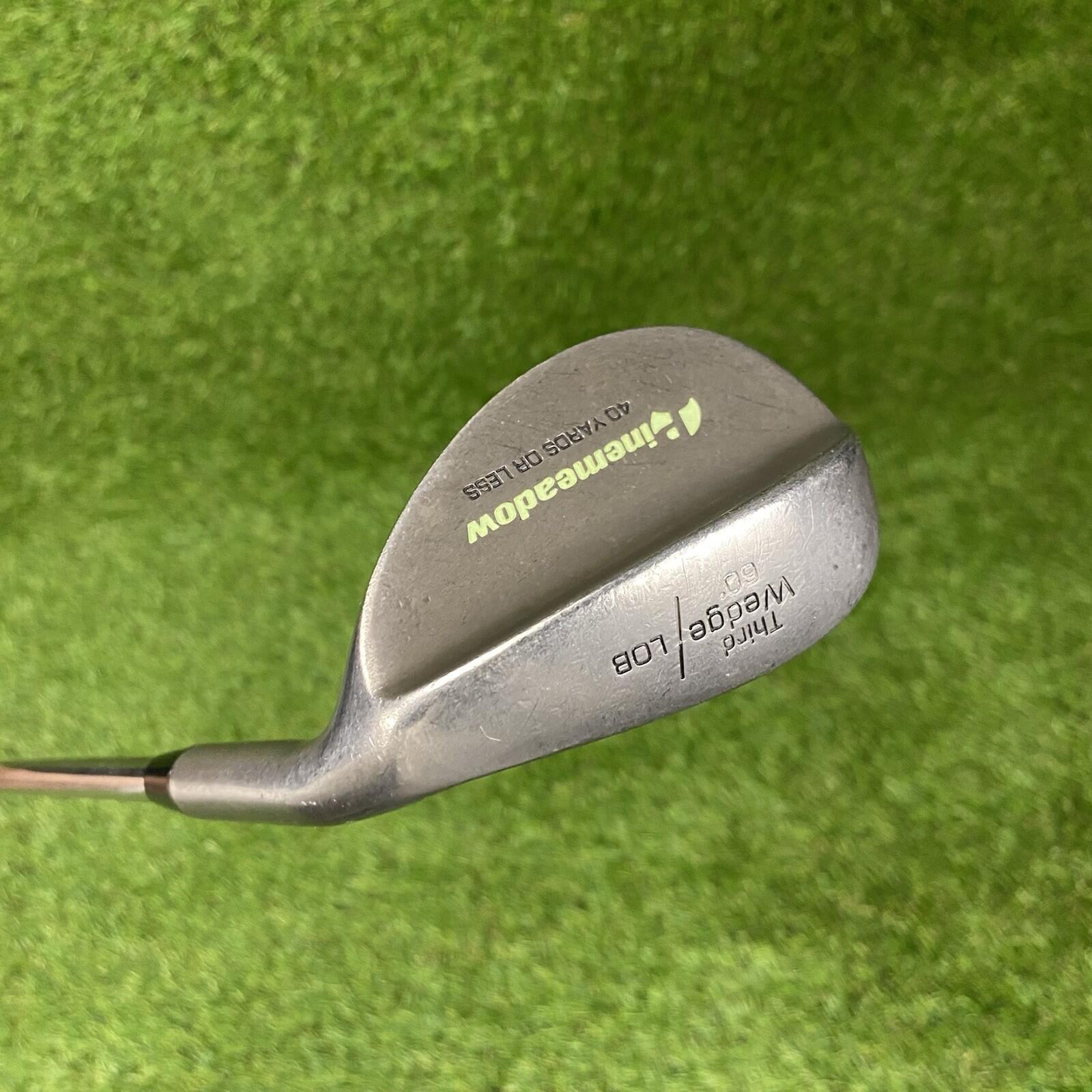 Pinemeadow Third Wedge Lob Wedge 60° ⛳️ RH Steel Shaft 36” 40 Yards Or Less