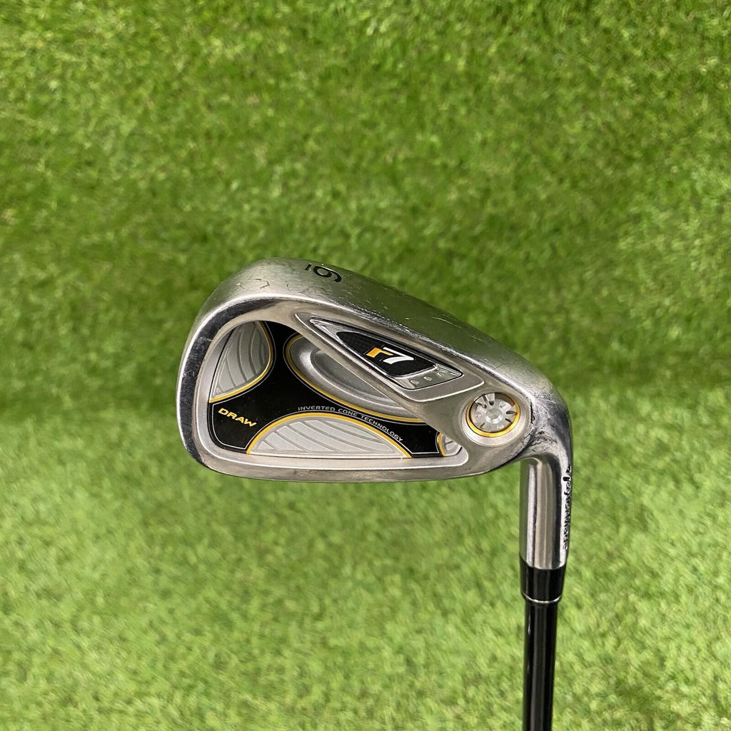 TaylorMade r7 Draw Single 6 Iron ⛳️ REAX 55 Stiff Flex Graphite Shaft RH