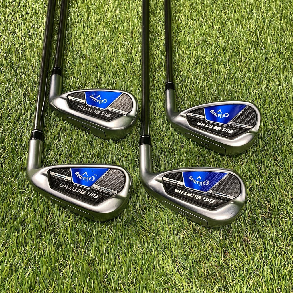 Callaway Big Bertha B21 Iron Set 7-Gw ⛳️ RCH 65 Regular Flex Graphite Shafts RH