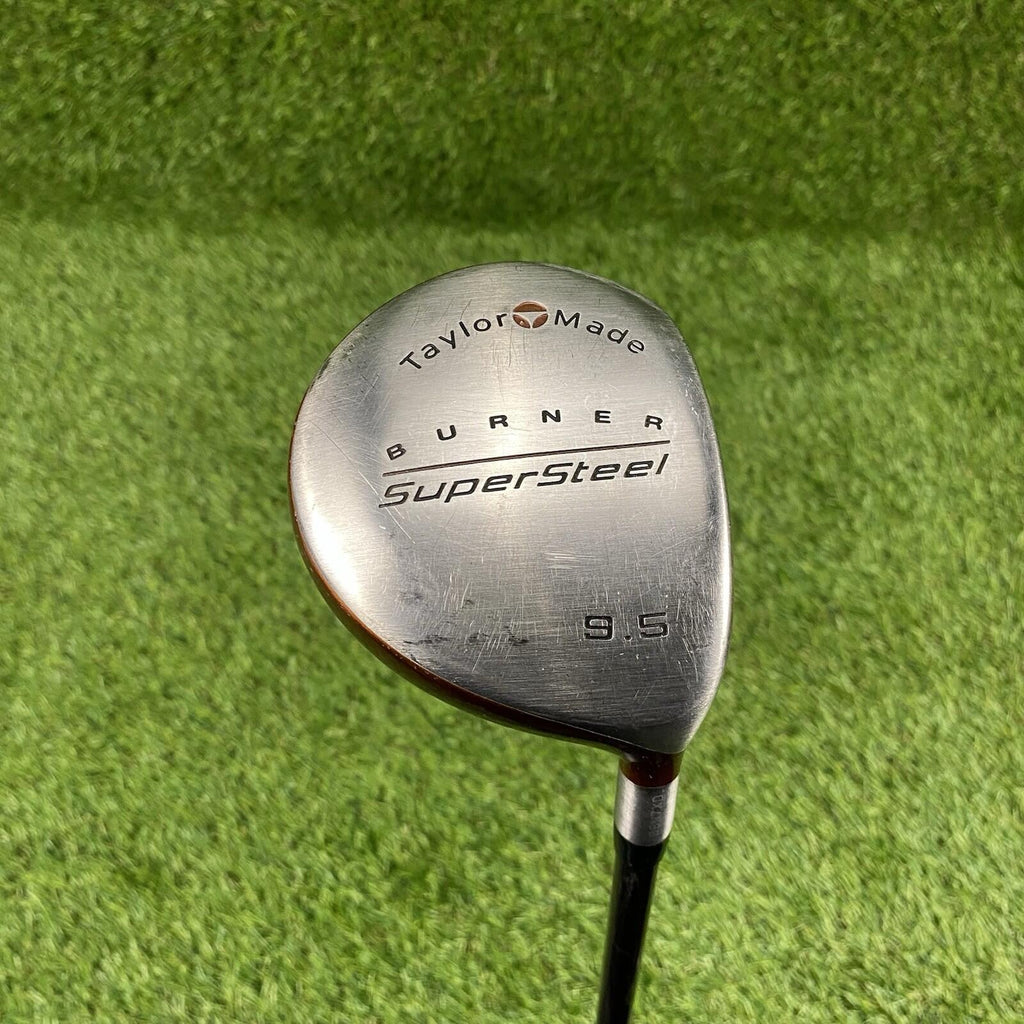 Taylormade Burner SuperSteel Driver 9.5° ⛳️ Bubble Stiff-90 Graphite Shaft RH