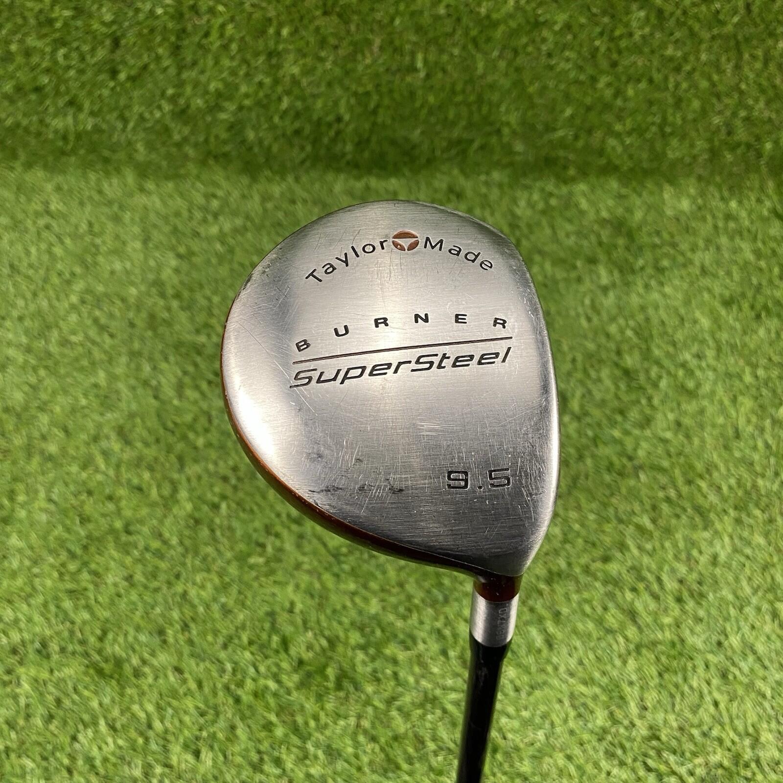 Taylormade Burner SuperSteel Driver 9.5° ⛳️ Bubble Stiff-90 Graphite Shaft RH