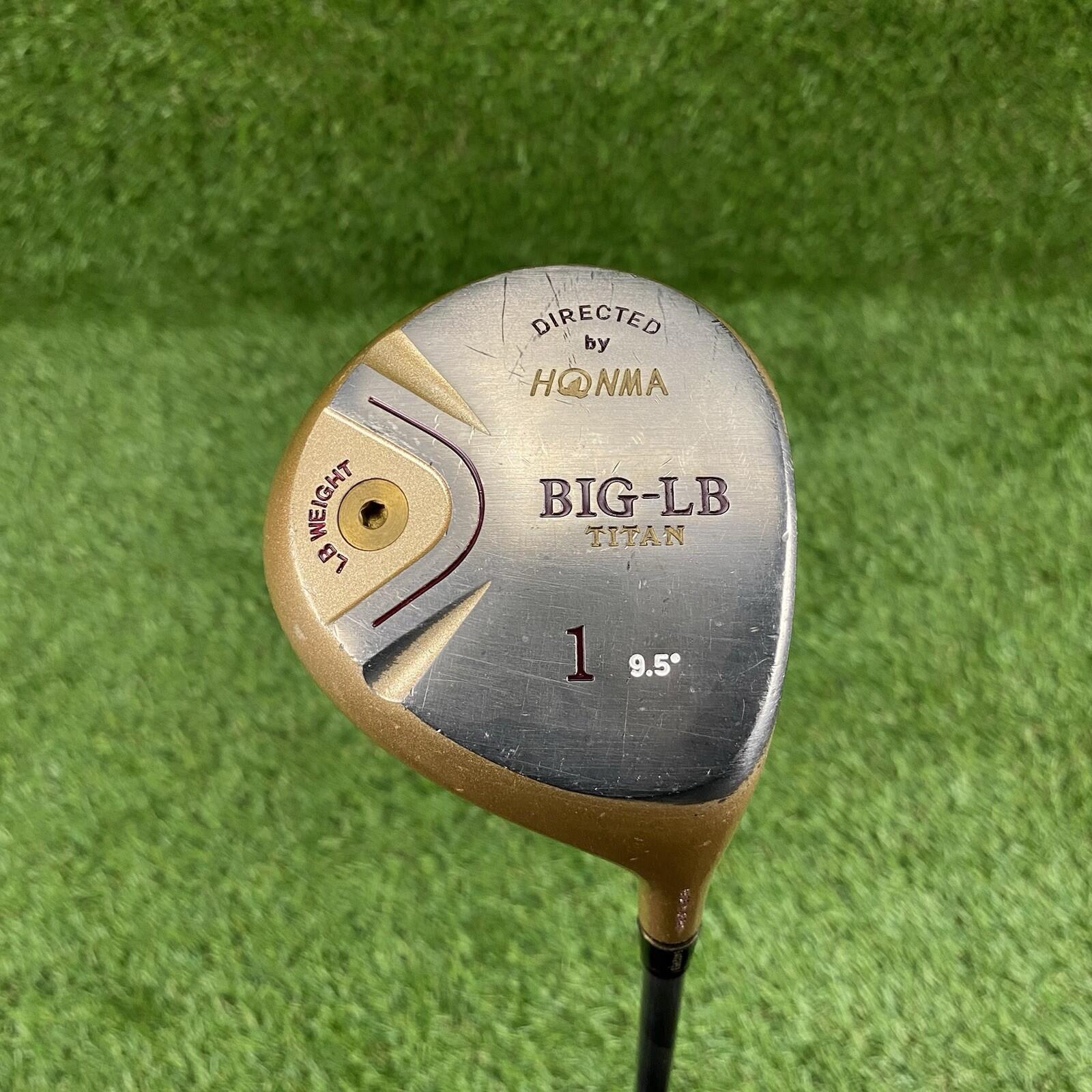 HONMA BIG-LB Titan 1 Driver 9.5° ⛳️ New Titanium Carbon by Honma S-2 Flex RH