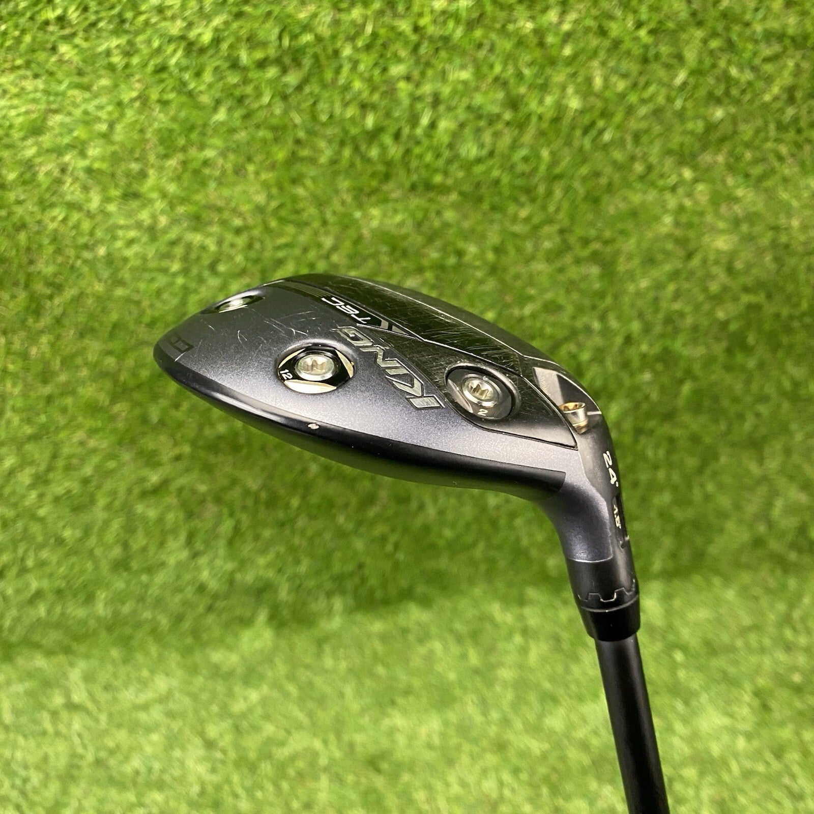 Cobra King Tec 5 Hybrid 24° ⛳️ Mitsubishi MMT 80 Type-304SS Stiff Flex Shaft RH
