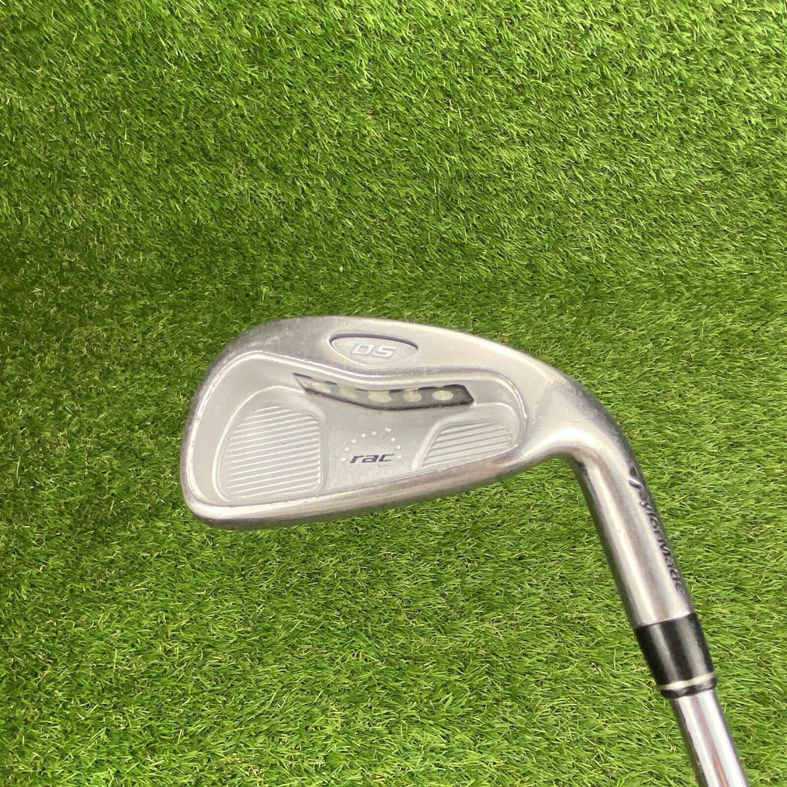 Taylormade RAC OS Single 4 Iron Tm Light Metal R-Flex Steel Shaft Nice Grip