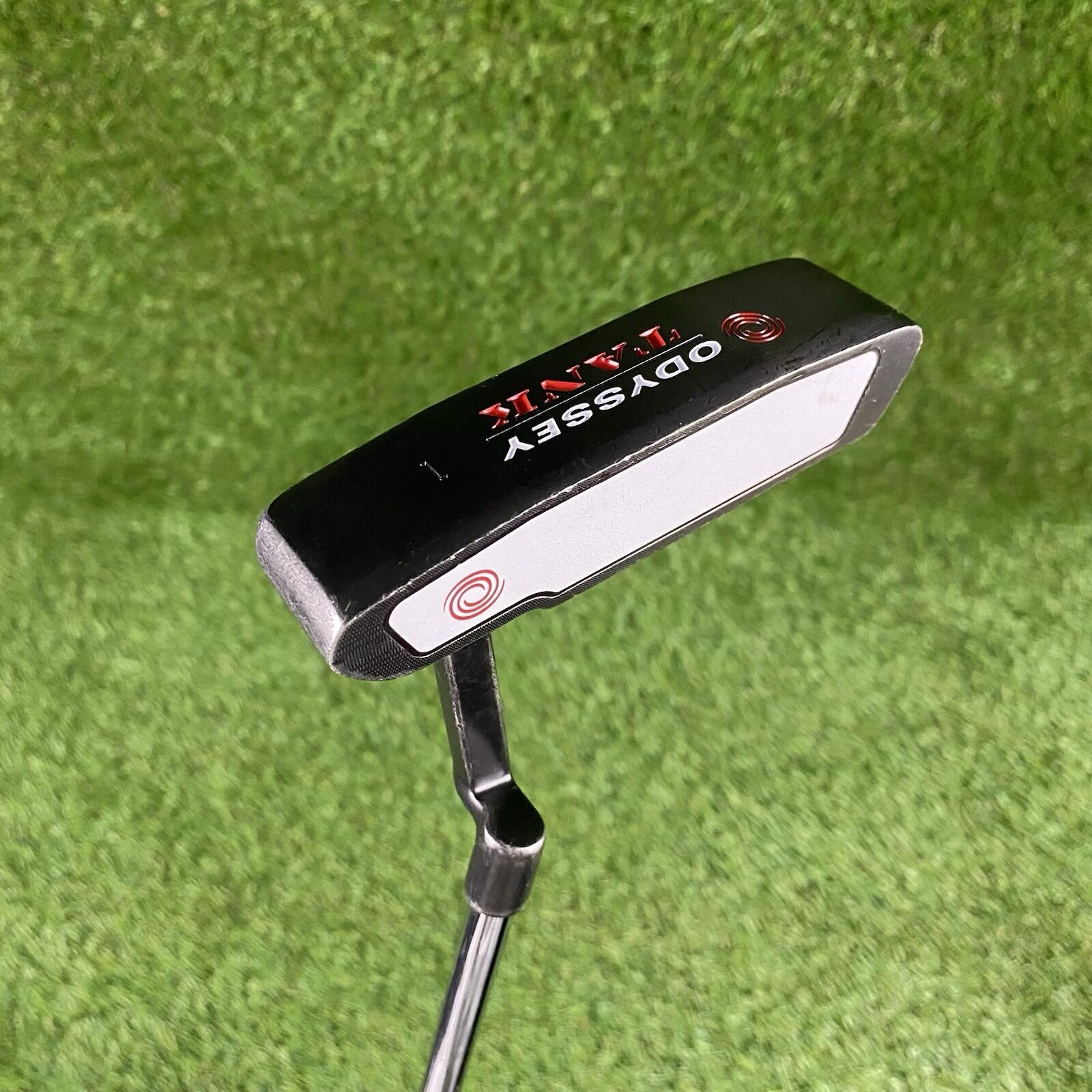 Odyssey Tank 1 Putter ⛳️ Steel Shaft Right Hand 34”