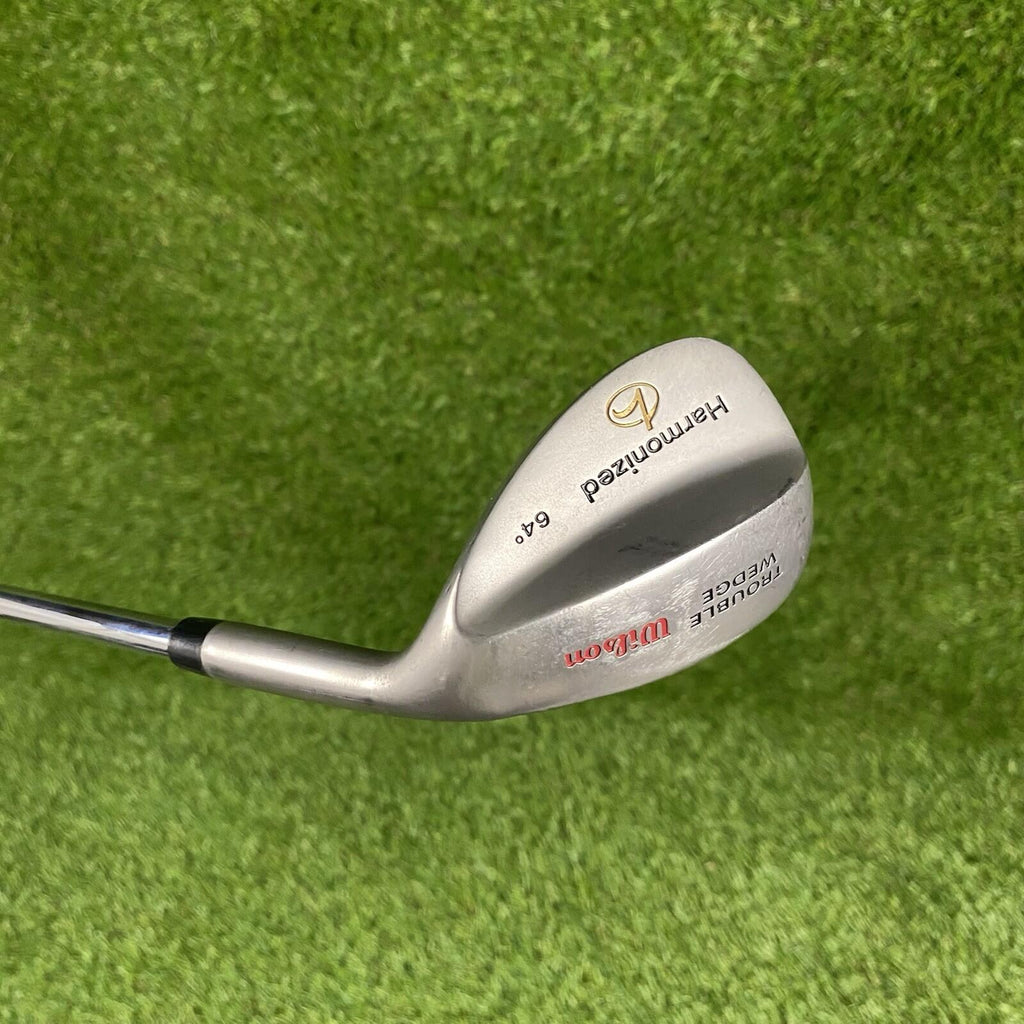 Wilson Harmonized 64° Trouble Wedge High Lob Wedge ⛳️ Steel Shaft 35" RH