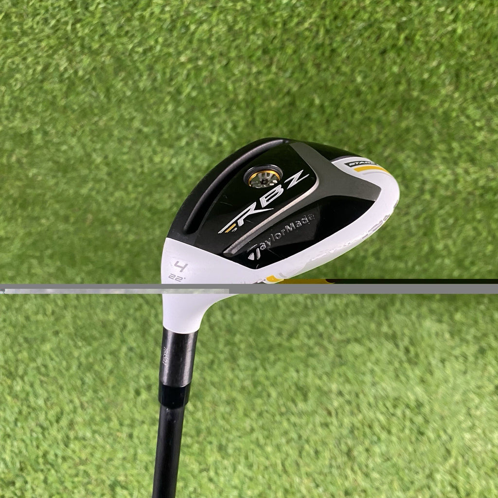 Left Handed TaylorMade RBZ Stage 2 RocketFuel Rescue 4 Hybrid 22° ⛳️  65 R-flex