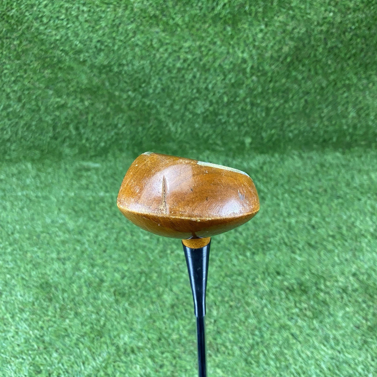 MacGregor Tourney 1 Wood Super Eye-O-Matic Persimmon Driver KeyHole ⛳️ Steel RH
