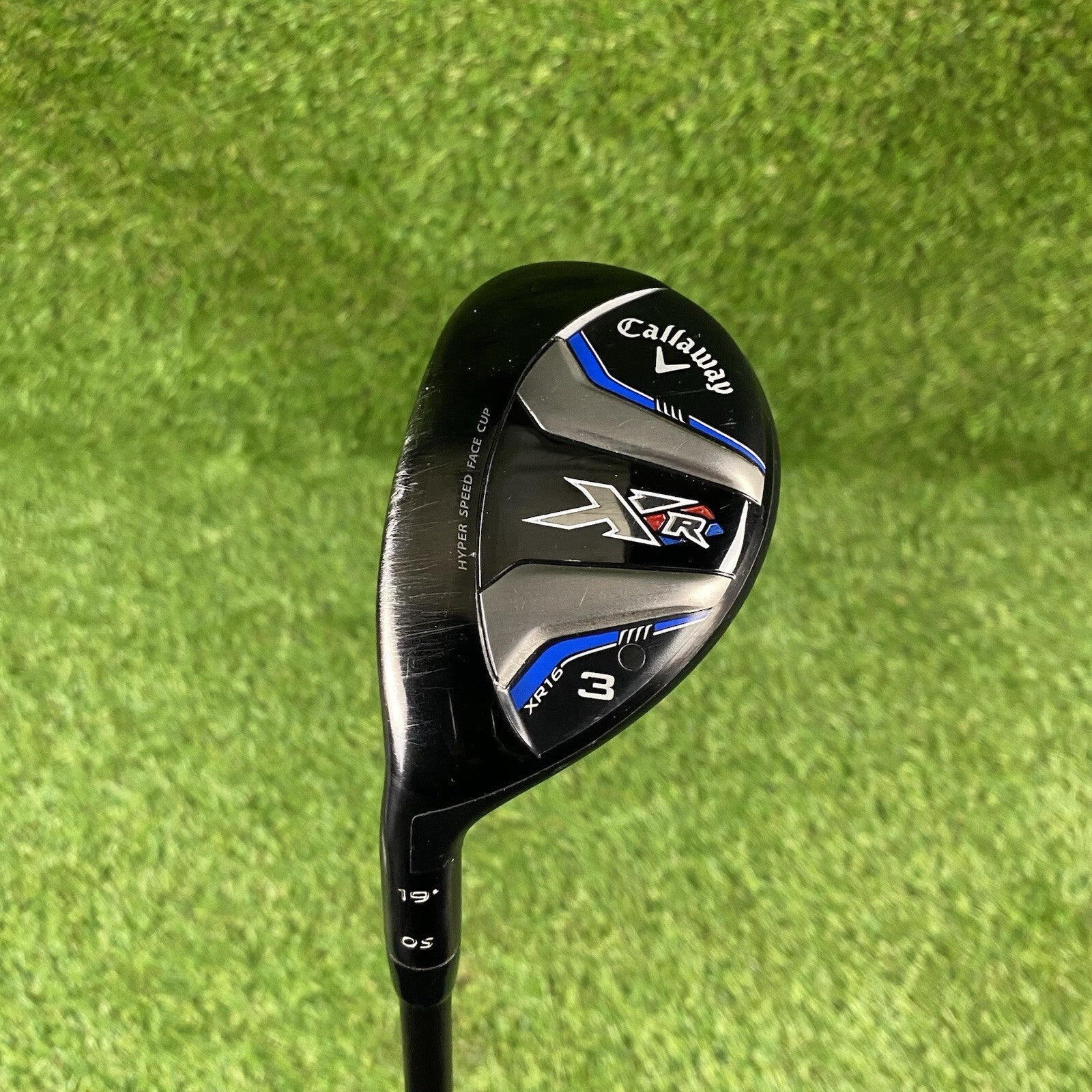 Left Handed Callaway XR OS XR16 3 Hybrid 19° ⛳️ Fubuki AT55x5ct Regular Flex LH