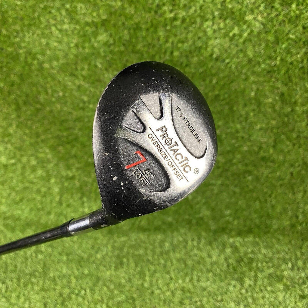 ProTactic Oversize/Offset Fairway 7 Wood 25° ⛳️ Pro Control Graphite Shaft RH
